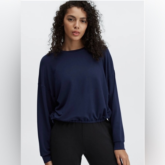 FABLETICS Top Luxe Cinched Pullover Activewear Women’s Sz:M - Picture 12 of 12